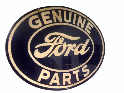 confidential information ford sign